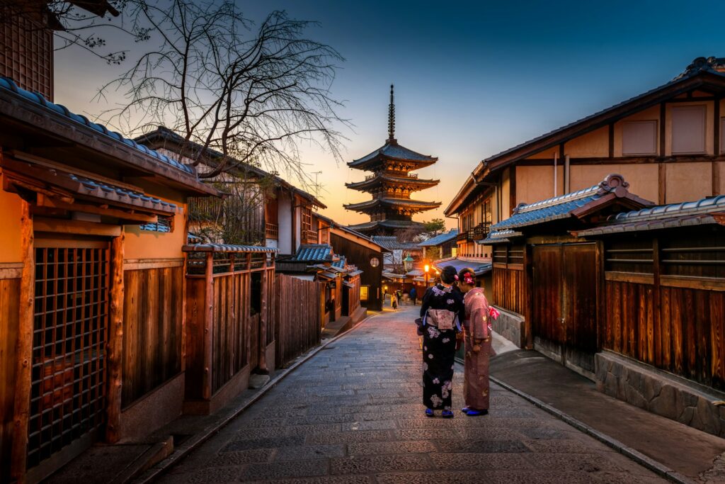 جاذبه های دیدنی کیوتو ژاپن